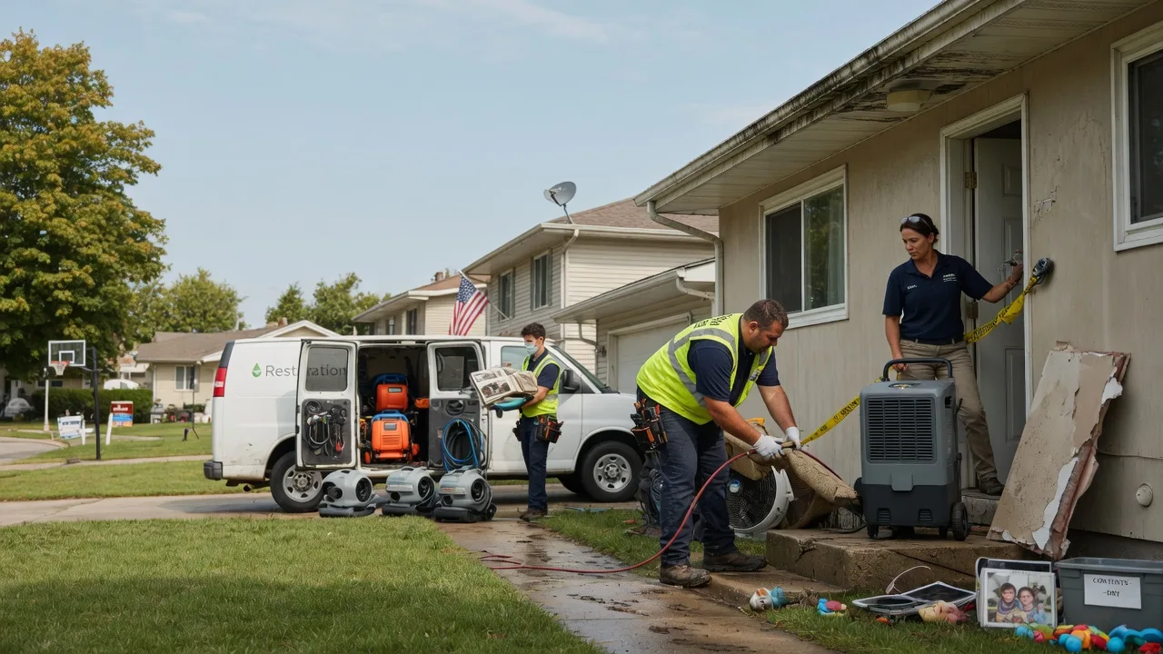 Water Damage Restoration in Mount Hope, WI near me